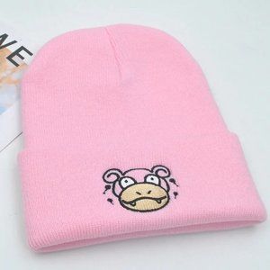 Pink Pokemon Slowpoke Beanie